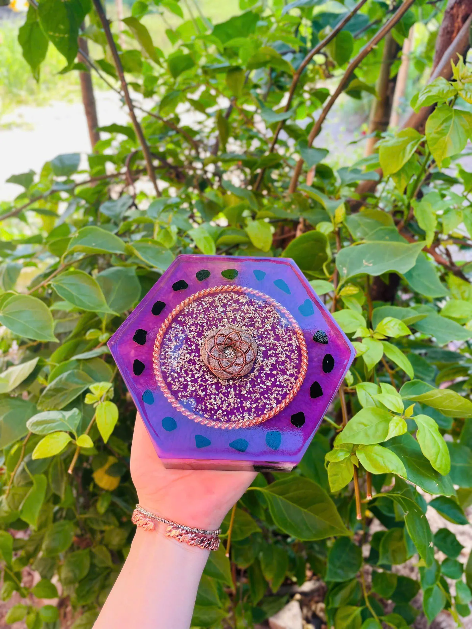 Orgonite Energy Charging Plate
