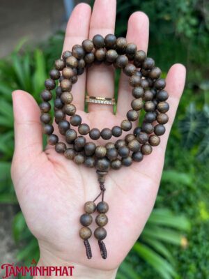 Vòng kỳ Hải Nam 7ly 108 hạt